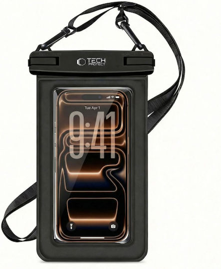 Tech-protect Waterproof Case Smartphones 6.9 Inch Black