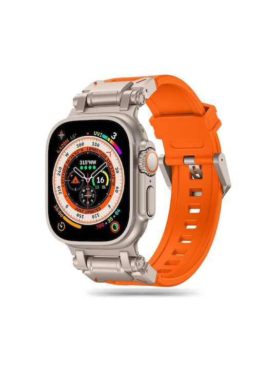 Orso Λουράκι Σιλικόνης Πορτοκαλί (Apple Watch 44/45/46/49mm)