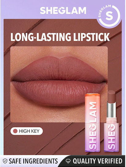 Sheglam Lippenstift Matt High Key 2.7gr