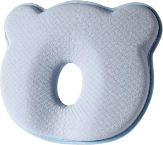Queen Mother Baby Sleep Pillow Memory Foam Light Blue Queen Mother Baby Sleep Pillow Memory Foam Light Blue