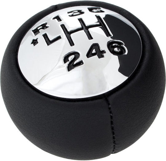 Citroen C6 Gear Shift Knob Chrome 6 Speed