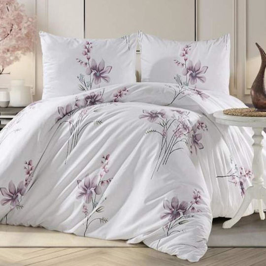 MayHome Set Kissenbezüge mit Umschlagumschlag Floral 50x70cm