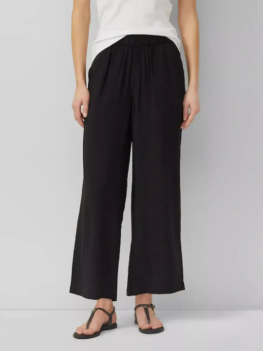 s.Oliver Women's Fabric Trousers in Relaxed Fit...