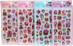 Puffy 3D K-pop Demon Hunters Stickers