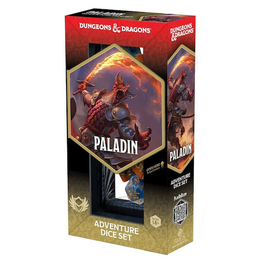 D&d Abenteuer Würfel Paladin Orange Blau