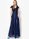 Maxi Evening Dress Blue