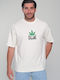 T-shirt Λευκο