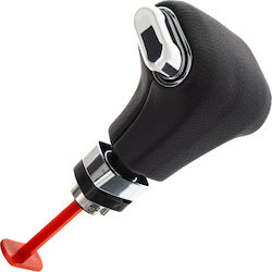 Vw T5 2003 Automatic Gear Shift Knob Black Eco-leather + Chrome Vw T5 2003 Automatic Gear Shift Knob Black Eco-leather + Chrome