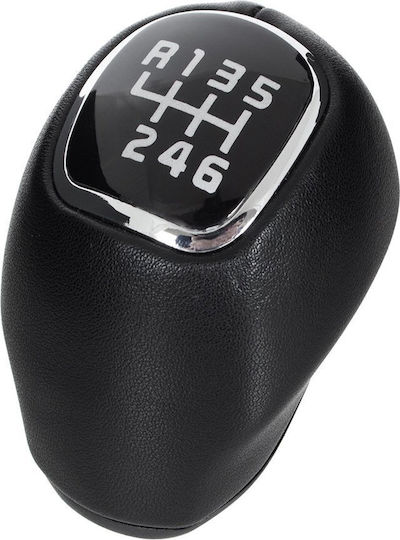 Hyundai Ix20 10-15 Gear Shift Knob Black Leather 6 Speed
