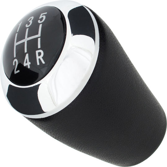 Mazda 3 06-12 Gear Shift Knob Black + Chrome 5 Speed