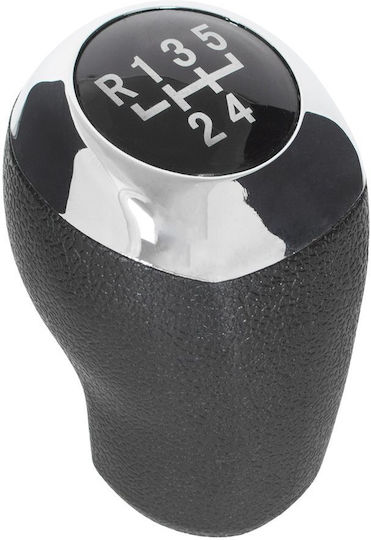 Hyundai I20 07-12 Gear Shift Knob Black + Chrome 5 Speed