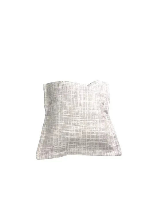 Pearl Home & Baby Dekorativer Kissenbezug Soofa Fust aus 100% Baumwolle Grau 45x45cm