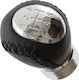 Mazda 3 Bk 03-08 Gear Shift Knob Black Leather 5 Speed 12mm
