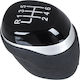 Renault Talisman 2015 Black + Silver Gear Shift Knob 6 Speeds