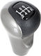 Honda Civic Viii 2005 Gray-black 6 Speed Gear Shift Knob