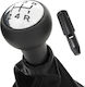 Peugeot 308 Gear Shift Knob + Boot + Adapter Shift Lever Knob Adapter 2 Pcs Set
