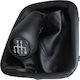 Bmw 3 E30 82-94 Black Gear Shift Knob Eco-leather + Black Boot 5-speed Frame