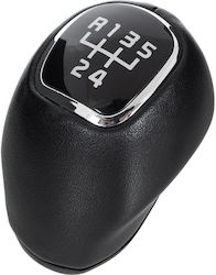 Kia Rio Iii 2010 Black Leather 5 Speed Gear Shift Knob Kia Rio Iii 2010 Black Leather 5 Speed Gear Shift Knob