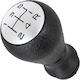 Peugeot 206 Gear Shift Knob Black + Silver Black Diagram