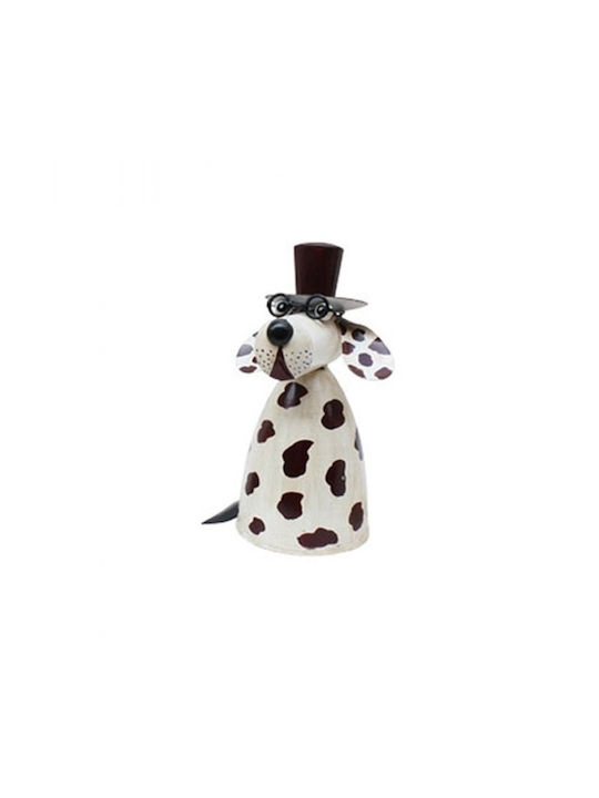 Interni Oggi Decorative Dog Figure Made of Metal 14x11x19cm