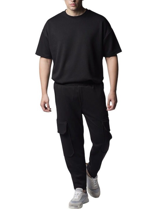 Twin Black Twin Black Herrenhosen Schwarz