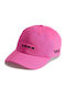 Women's Pink Vans Check Side Snapback Cap Vn000qa6frq1