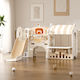 Homeone Slide with Basketball Hoop Beige
