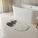 Alista Home Covoare Antiderapante Cada De Baie Cu Ventuze Gri 35x69cm