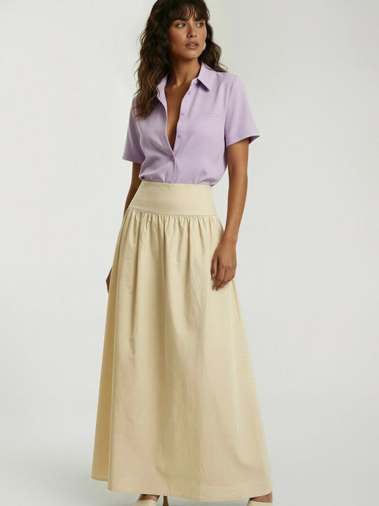 Helmi Cloche Skirt Yellow