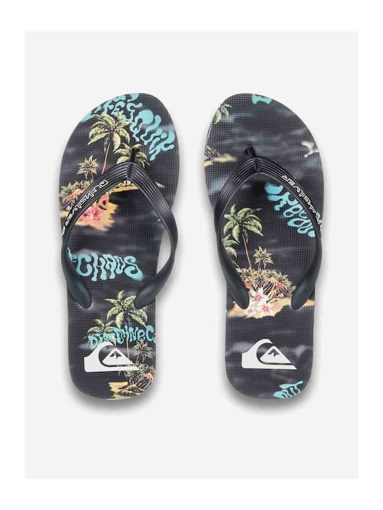 Quiksilver Molokai Art Men's Flip Flops Black