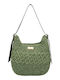 Straw Women's Shoulder Bag Green