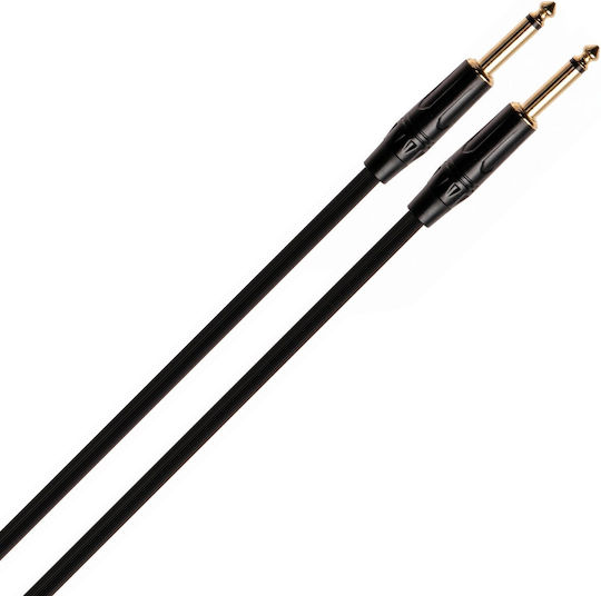 QuikLok QuikLok Studio- und Musikinstrumentenkabel 6,3mm Stecker - 6,3mm Stecker Länge 4,5m