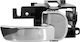 Nissan Navara 2004 Rear Inner Door Handle Without Lock Chrome Right