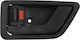 Hyundai Getz 02-10 Inner Door Handle Black Front = Rear Left