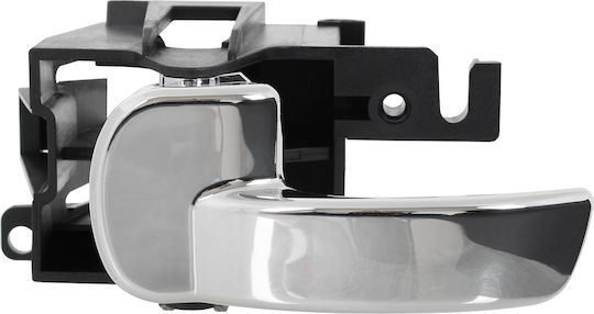 Nissan Navara 2004 Front Inner Door Handle Without Lock Chrome Left