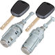 Citroen C2 03-12 Front Door Lock Inserts L+r 2pcs Set