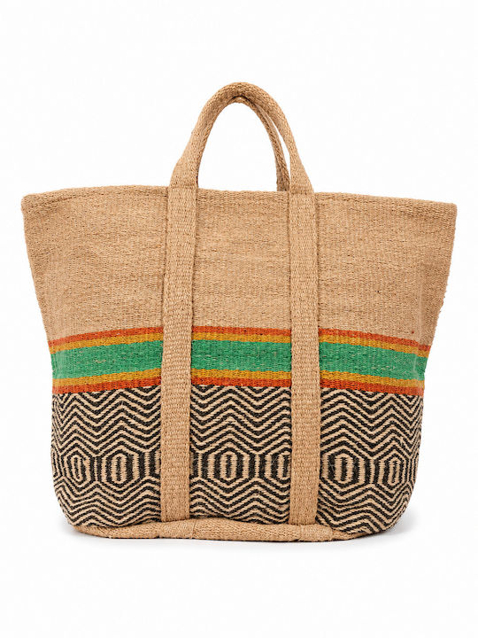 Tortuga Mehrfarbige Strandtasche