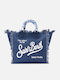 MC2 Beach Bag Made of Blue Canvas