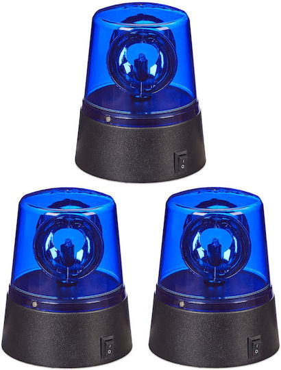Relaxdays Lămpi Decorative Pentru Masă LED 3 Buc 11.5x9.5 cm