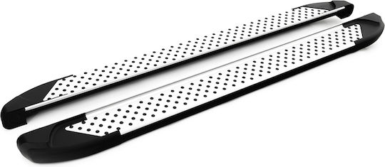 Turtle Sapphire V1 Silver Side Steps Opel Grandland X Peugeot 3008 Ii