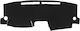 Toyota Avensis Ii T25 2003-2009 Οθόνη Κάλυμμα Ταμπλό Τεχνόδερμα Μαύρο