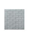 Panouri Decorative 3D Din Spumă Autoadezive Gri 70x77cm 10 Bucăți