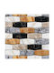 Panouri Decorative 3D Autoadezive Maro 30x30cm 10 Bucăți