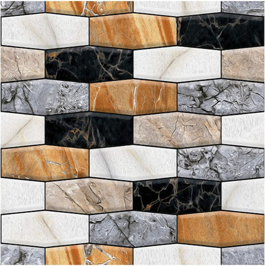 Panouri Decorative 3D Autoadezive Maro 30x30cm 10 Bucăți Panouri Decorative 3D Autoadezive Maro 30x30cm 10 Bucăți