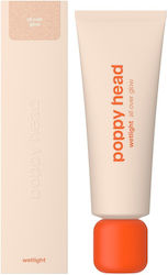 Poppy Head Wetlight Iluminator Lichid Pentru Corp Față 02 Glitterini 50ml