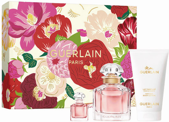 Guerlain Mon Guerlain Дамски Комплект с Парфюмна Вода и Мини Аромат