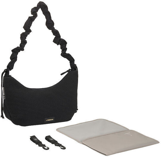Laessig Diaper Bag-Changing Shoulder/Handbag Black