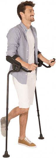 Crutch Walking Stick Support on Elbow 1 Piece