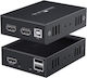 JOB-B097869LY6 Comutator KVM și de Date cu HDMI USB Audio Ethernet
