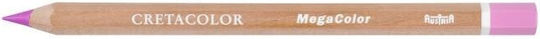 Coloured Pencils Megacolor Old Rose Light Tip 6.4mm Box 12 Pieces Cretacolor